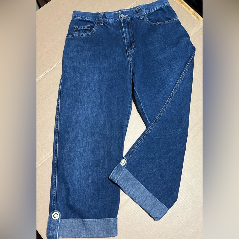For JOSEPH Jeans Vintage cuffed blue denim